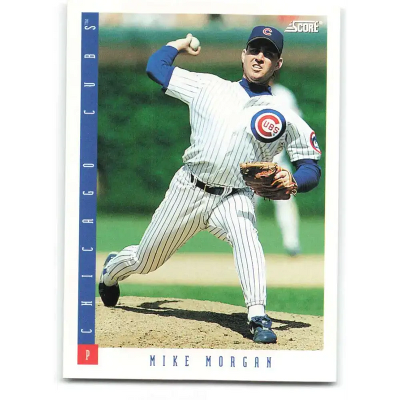 1993 Score #73 Mike Morgan NM-MT Chicago Cubs Baseball Card - Baseball Card Single