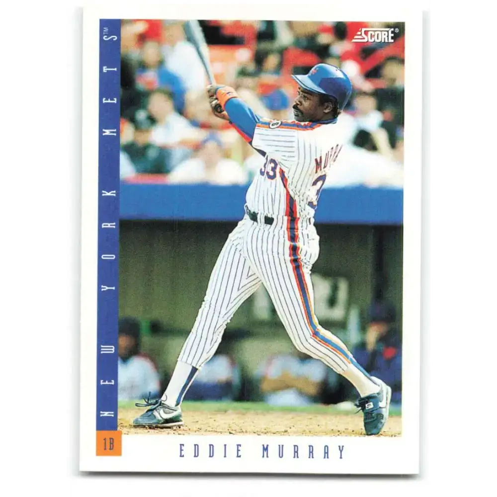 1993 Score #77 Eddie Murray NM-MT New York Mets Baseball Card - Baseball Card Single