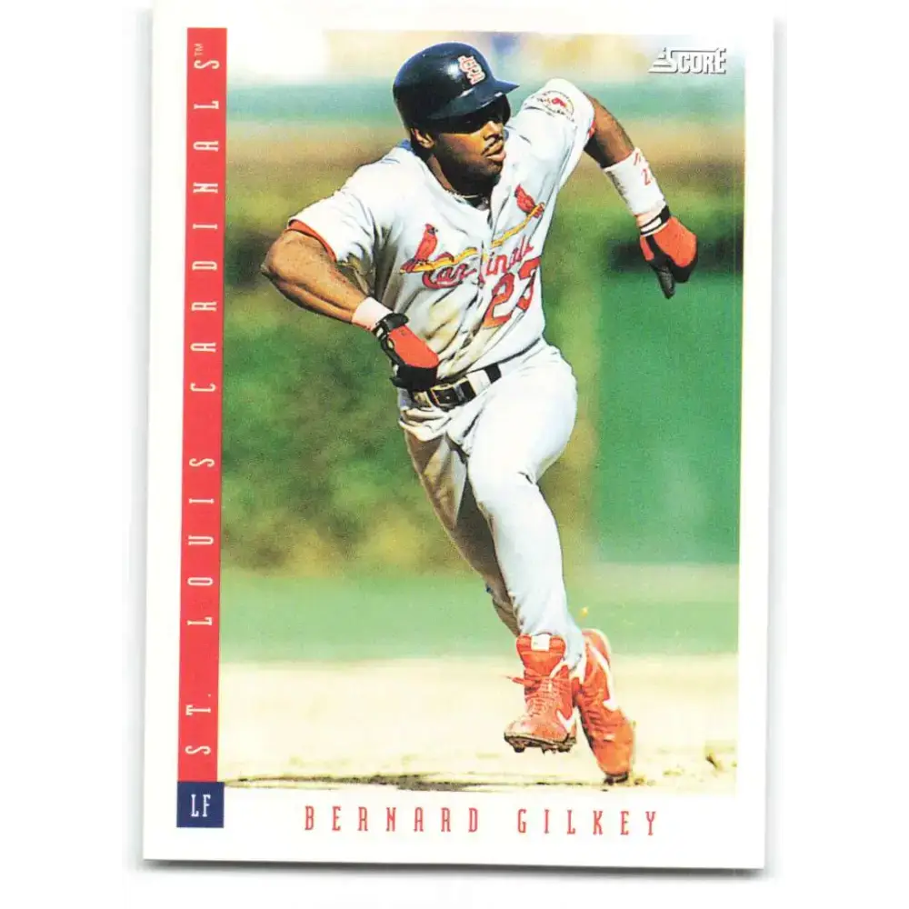 1993 Score #81 Bernard Gilkey NM-MT St. Louis Cardinals Baseball Card - Baseball Card Single