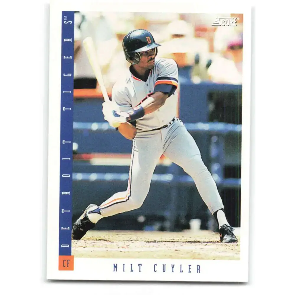 1993 Score #82 Milt Cuyler NM-MT Detroit Tigers Baseball Card - Baseball Card Single