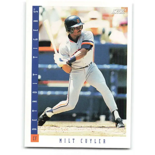 1993 Score #82 Milt Cuyler NM-MT Detroit Tigers Baseball Card - Baseball Card Single