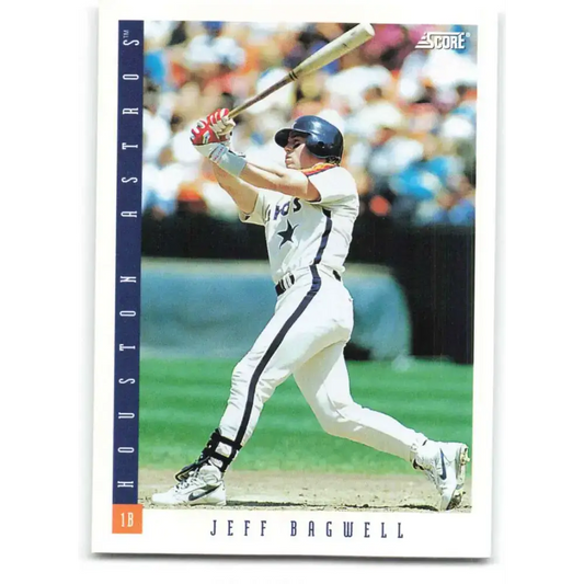 1993 Score #89 Jeff Bagwell NM-MT Houston Astros Baseball Card - Baseball Card Single