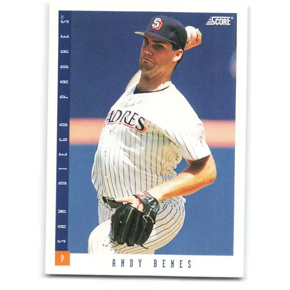 1993 Score #91 Andy Benes NM-MT San Diego Padres Baseball Card - Baseball Card Single