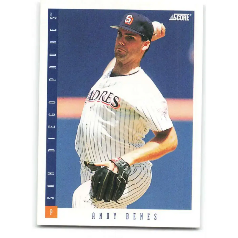 1993 Score #91 Andy Benes NM-MT San Diego Padres Baseball Card - Baseball Card Single