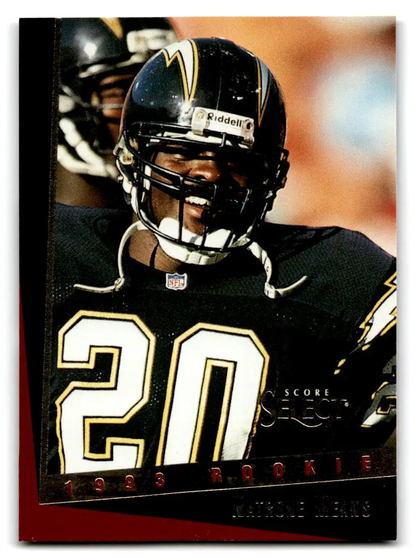 1993 Select #174 Natrone Means - Football Card Single