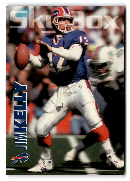 1993 SkyBox Impact #19 Jim Kelly - Football Card Single