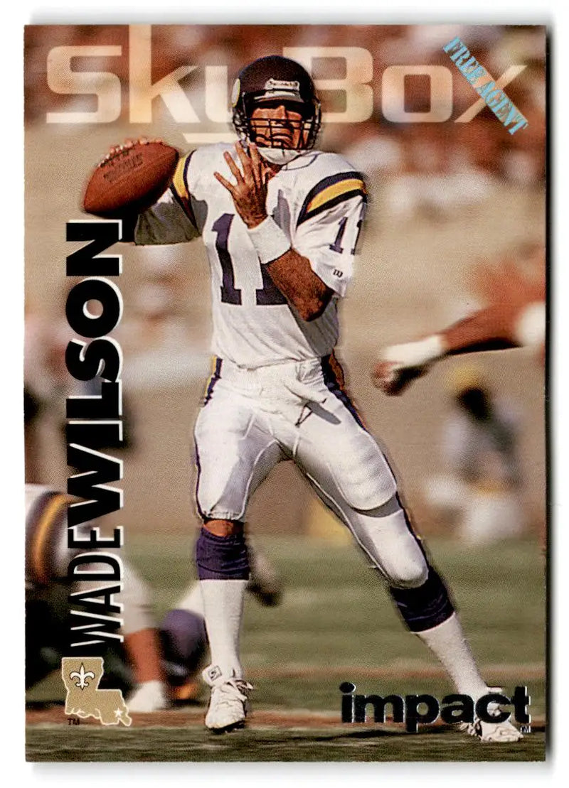 1993 SkyBox Impact #215 Wade Wilson Color Foils - Football Card Single