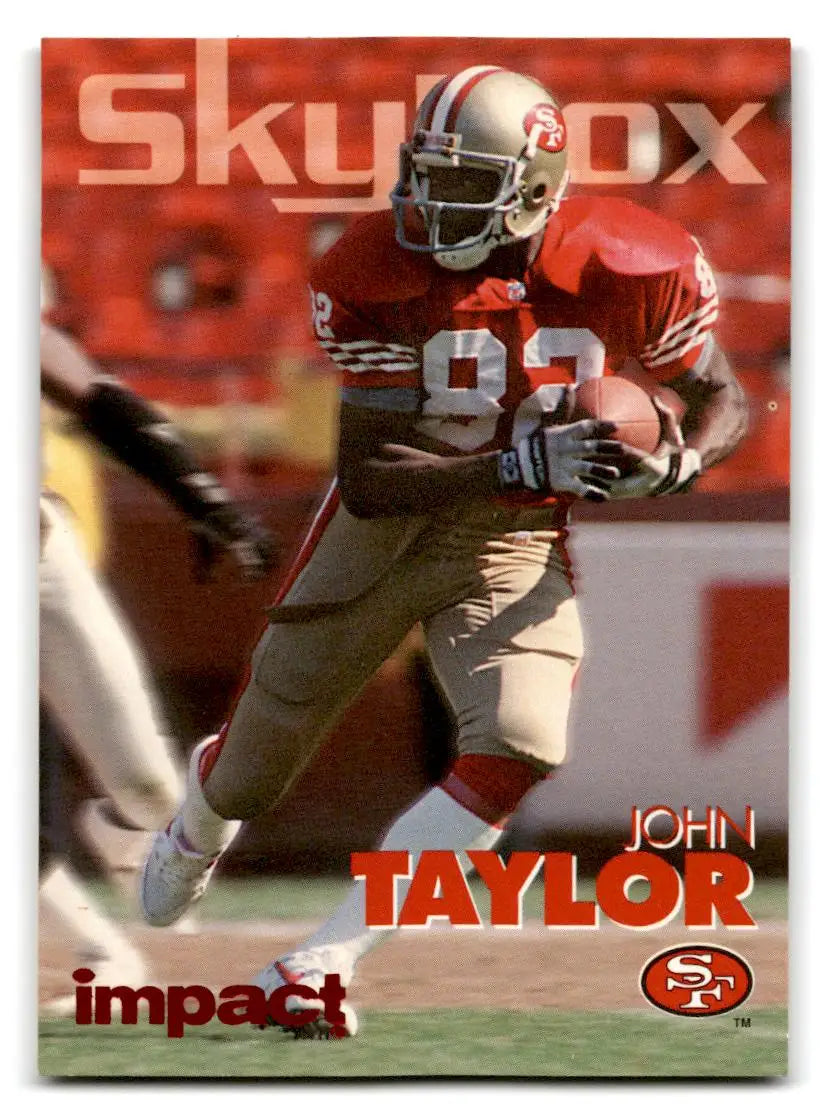 1993 SkyBox Impact #292 John Taylor - Football Card Single