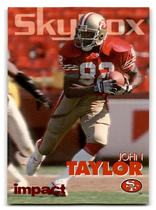 1993 SkyBox Impact #292 John Taylor - Football Card Single