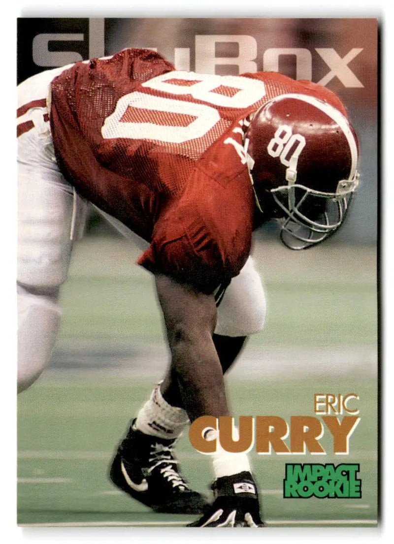 1993 SkyBox Impact #366 Eric Curry - Football Card Single