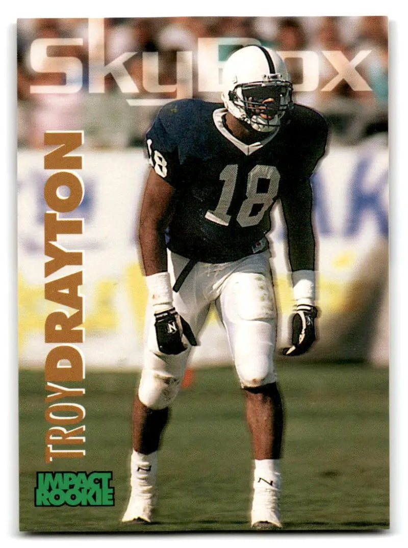 1993 SkyBox Impact #397 Troy Drayton - Football Card Single