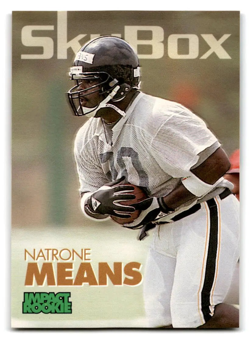 1993 SkyBox Impact #399 Natrone Means - Football Card Single