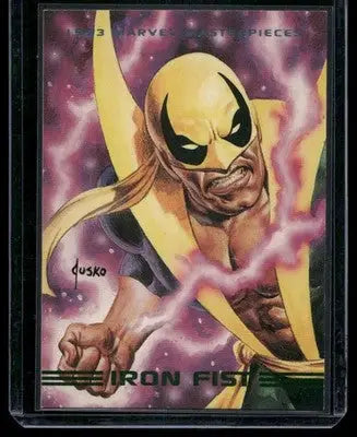 1993 SkyBox Marvel Masterpieces Iron Fist #23 - Marvel Card Single