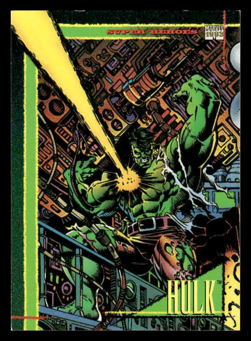 1993 SkyBox Marvel Universe #1 Hulk - Non-Sports Card Single