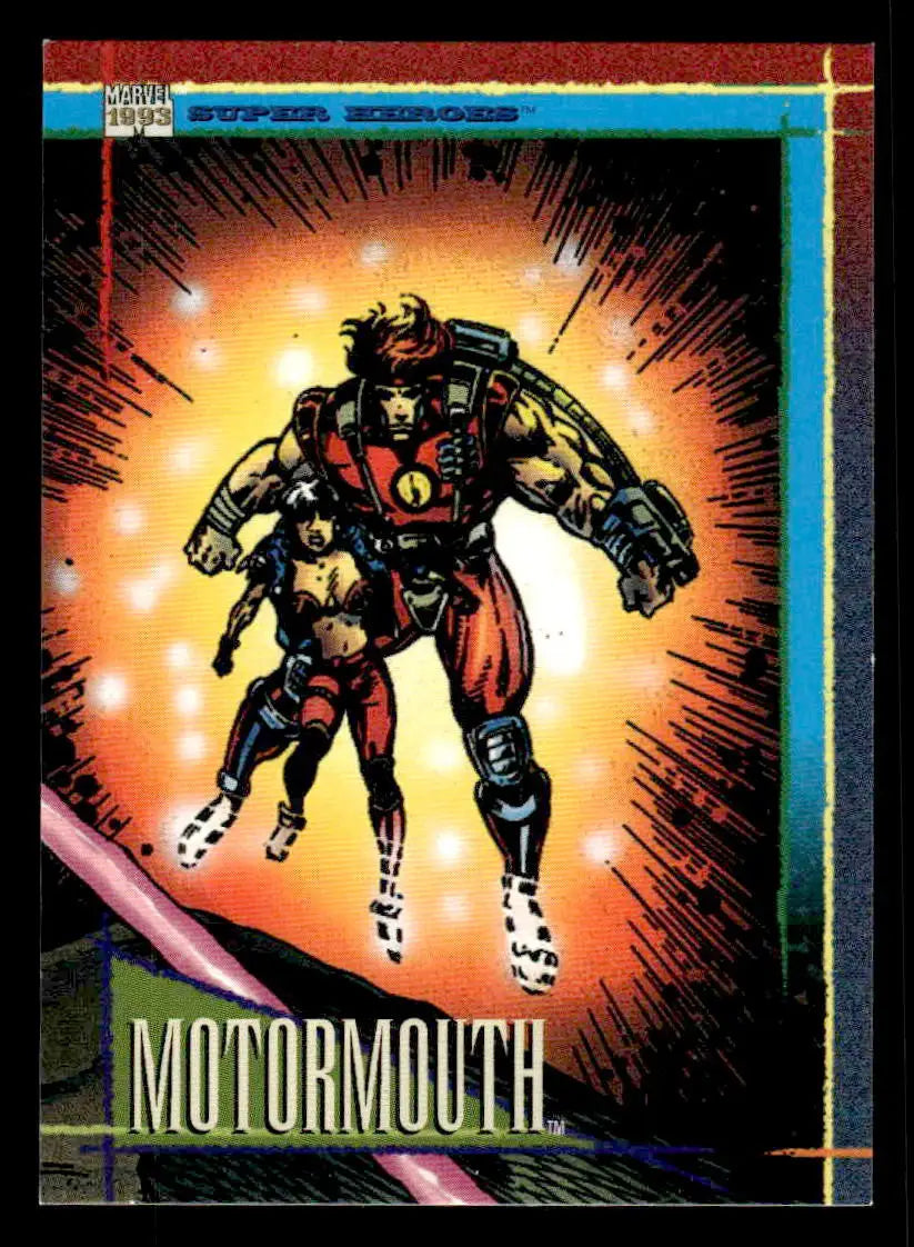 1993 SkyBox Marvel Universe #129 Motormouth - Non-Sports Card Single