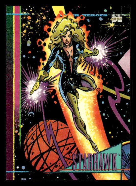1993 SkyBox Marvel Universe #13 Starhawk - Non-Sports Card Single