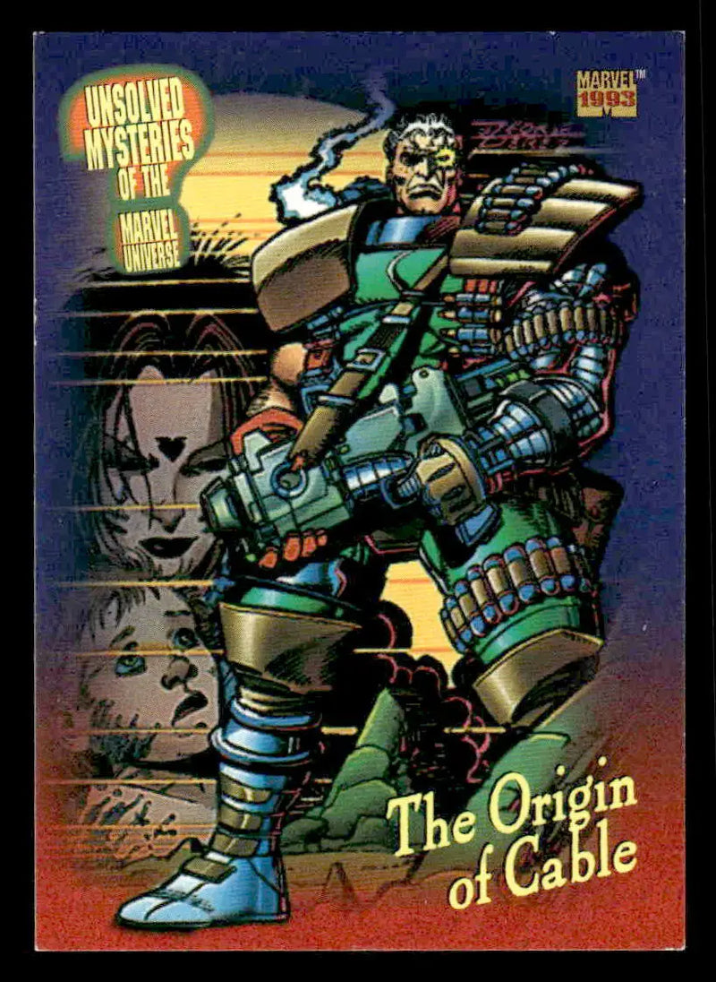 1993 SkyBox Marvel Universe #137 The Origin of Cable - Non-Sports Card Single