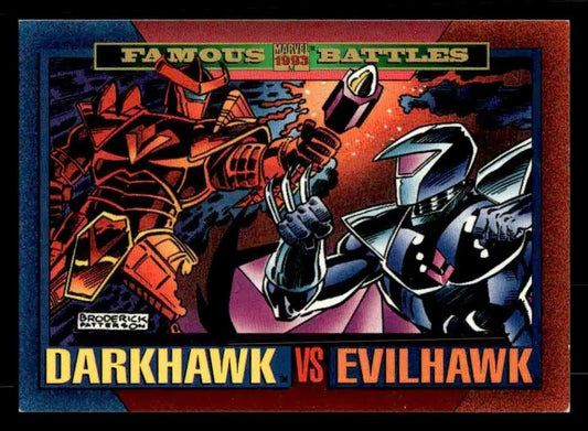1993 SkyBox Marvel Universe #166 Darkhawk / Evilhawk - Non-Sports Card Single