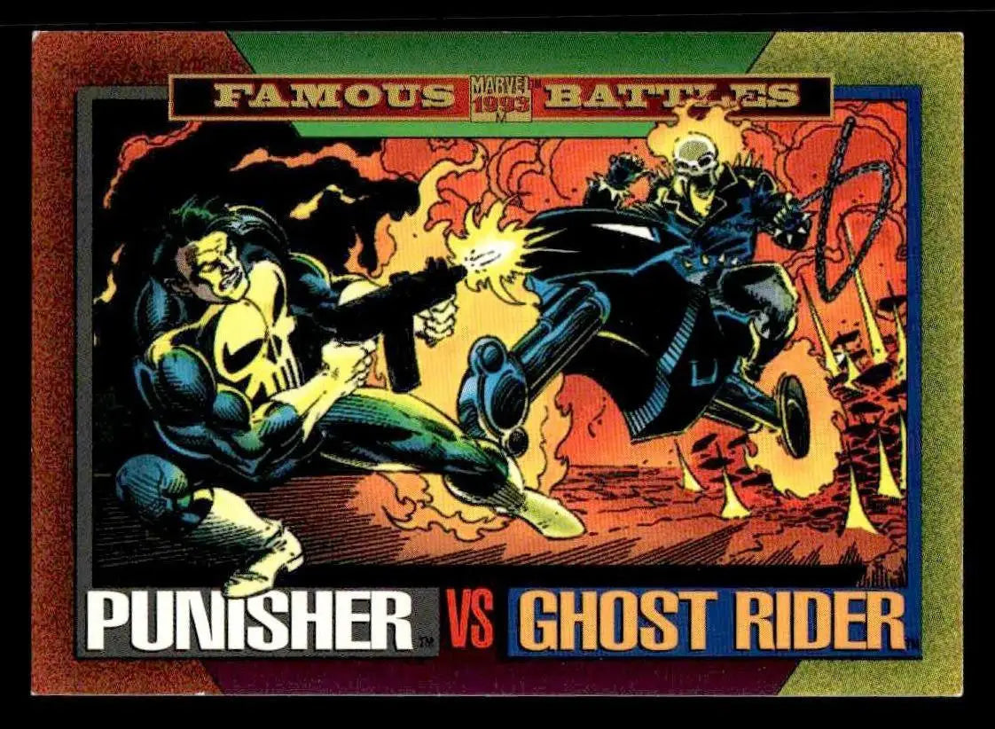 1993 SkyBox Marvel Universe #176 Punisher / Ghost Rider - Non-Sports Card Single