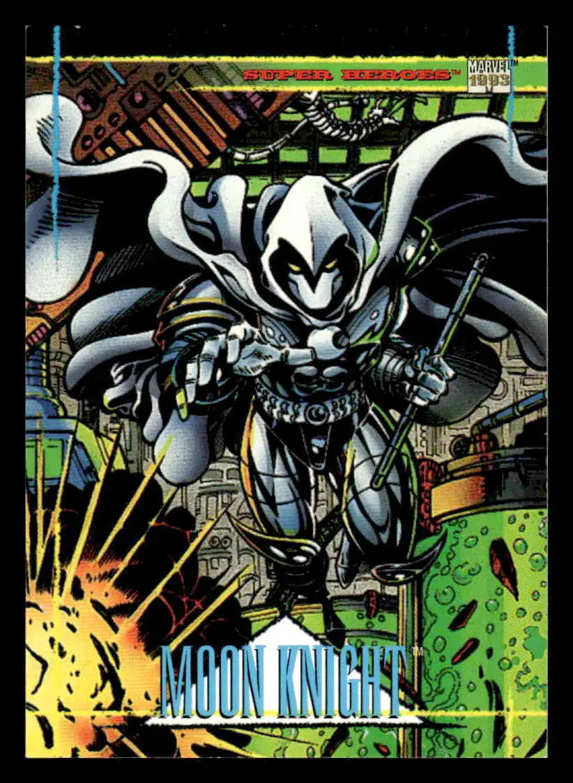1993 SkyBox Marvel Universe #2 Moon Knight - Non-Sports Card Single