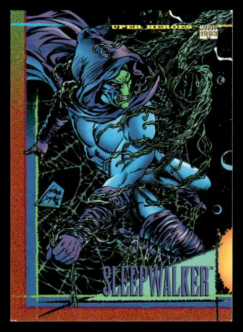 1993 SkyBox Marvel Universe #52 Sleepwalker - Non-Sports Card Single