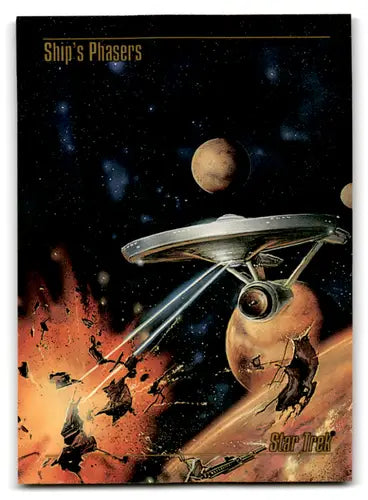 1993 Skybox Star Trek Master Series #27 Ship’s Phasers NM Near Mint ID:70503 - Non-Sports Card Single