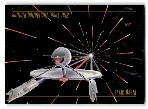1993 Skybox Star Trek Master Series #32 Warp Drive NM Near Mint ID:70504 - Non-Sports Card Single