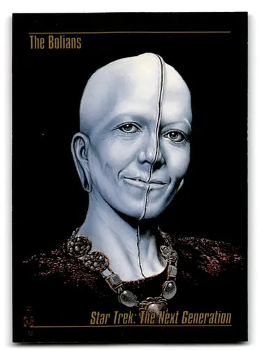 Skybox Star Trek Master Series Bolian trading card from 1993 Trek Master Series NM
