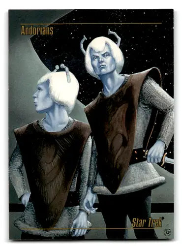 1993 Skybox Star Trek Master Series #83 Andorians NM Near Mint ID:70527 - Non-Sports Card Single