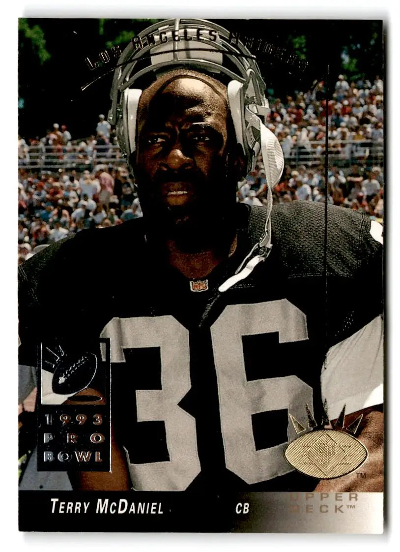 1993 SP #133 Terry McDaniel - Football Card Single