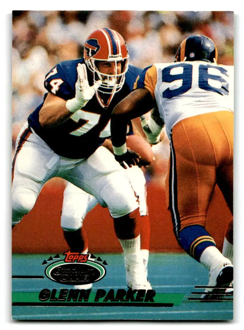 1993 Stadium Club #344 Glenn Parker - Football Card Single