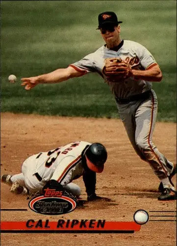 1993 Stadium Club #40 Cal Ripken Jr. NM-MT Orioles - Baseball Card Single