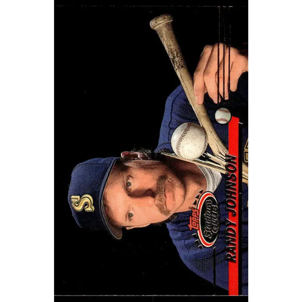 1993 Stadium Club #501 Randy Johnson NM-MT Seattle Mariners Baseball Card - Baseball Card Single