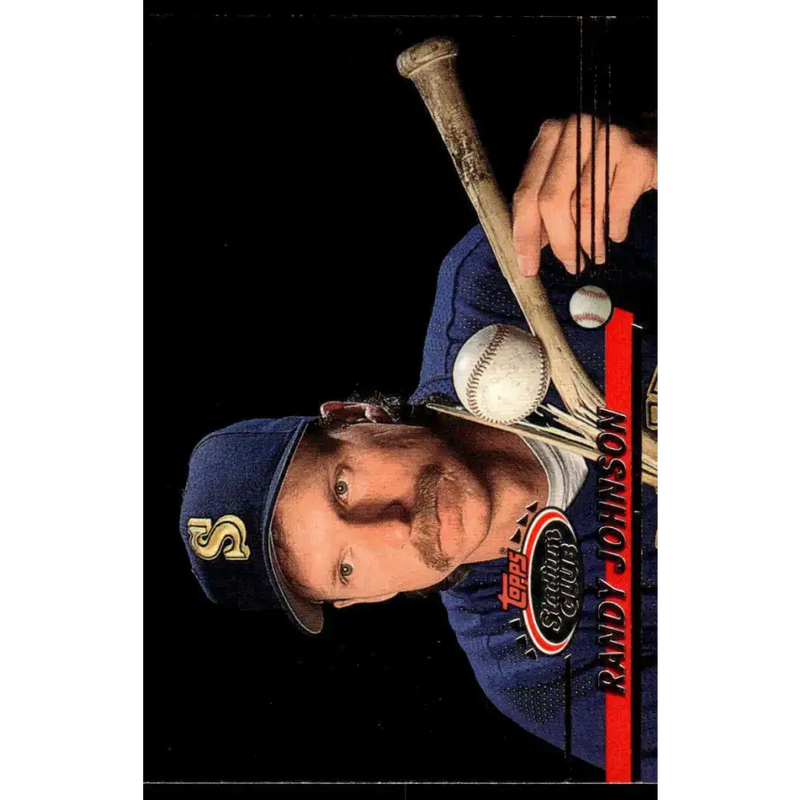 1993 Stadium Club #501 Randy Johnson NM-MT Seattle Mariners Baseball Card - Baseball Card Single