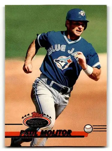 Paul Molitor Toronto baseball card from 1993 Stadium Club #627 featuring Toronto Blue Jays