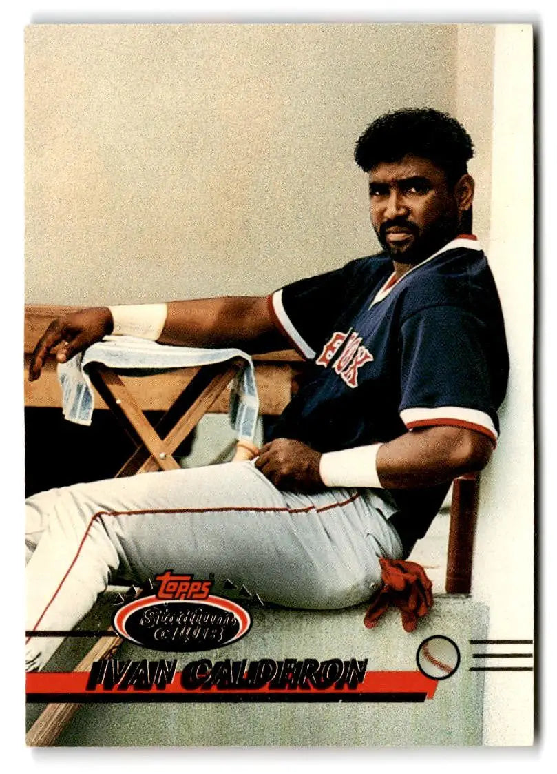 1993 Stadium Club #647 Ivan Calderon - Baseball Card Single