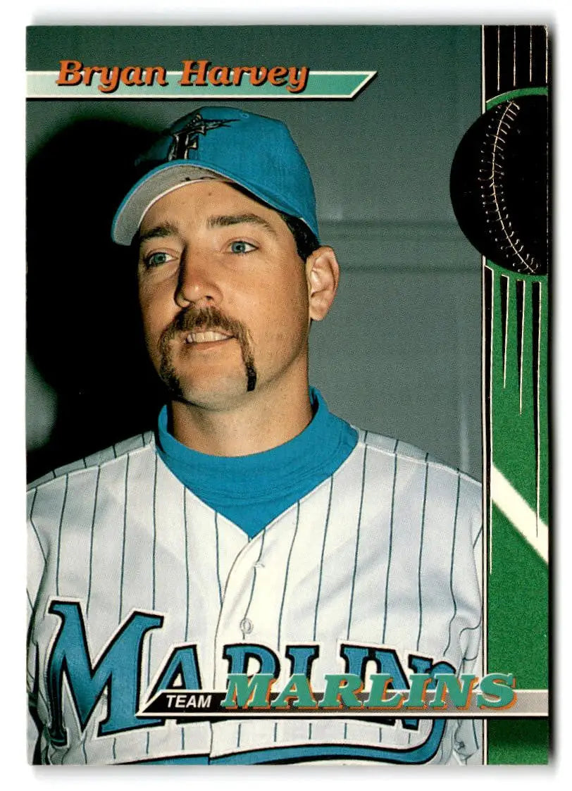 1993 Stadium Club Florida Marlins #2 Bryan Harvey - Baseball Card Single