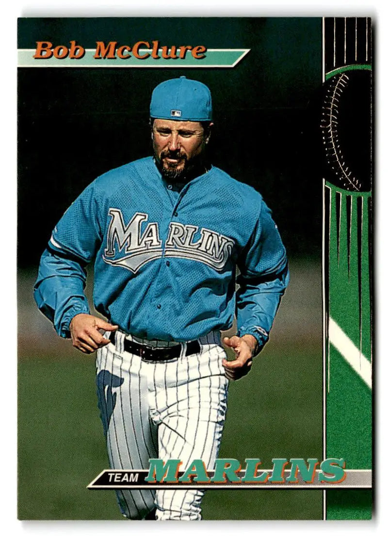 1993 Stadium Club Florida Marlins #3 Bob McClure - Baseball Card Single