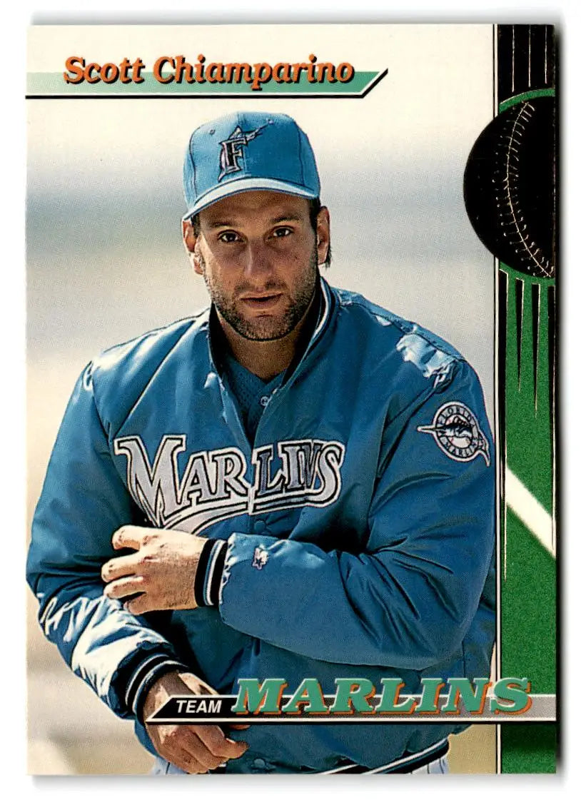 1993 Stadium Club Florida Marlins #7 Scott Chiamparino - Baseball Card Single