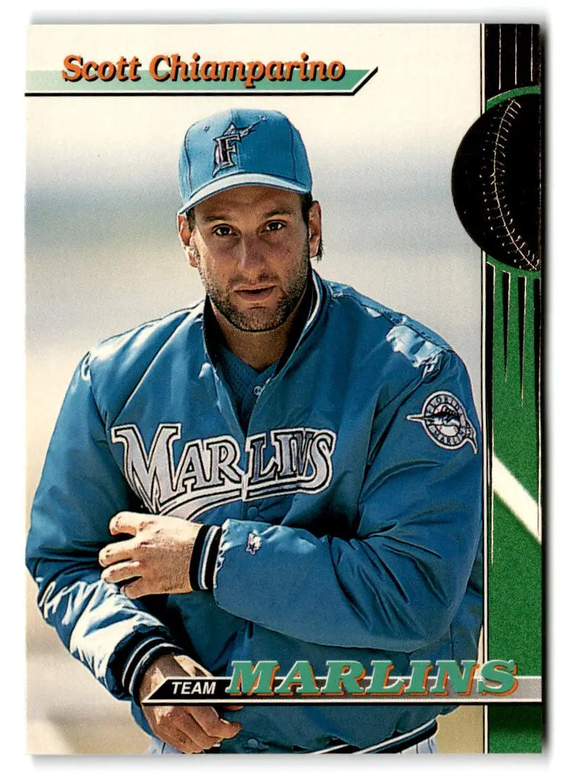 1993 Stadium Club Florida Marlins #7 Scott Chiamparino - Baseball Card Single