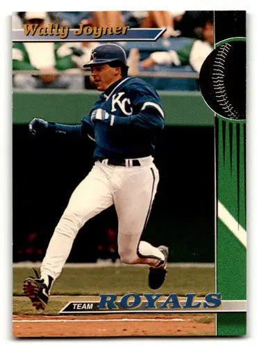 1993 Stadium Club Kansas City Royals #4 Wally Joyner Kansas City Roy ID:61471 - Baseball Card Single