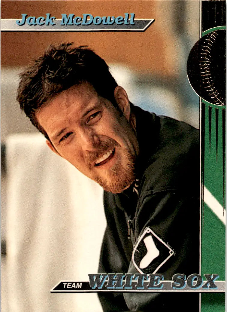 1993 Stadium Club Team Version Jack McDowell #18 White Sox - Baseball Card Single