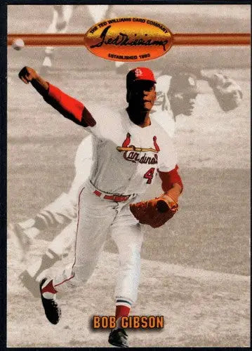 1993 Ted Williams #90 Bob Gibson NM-MT Cardinals ID:60604 - Baseball Card Single
