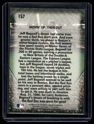 1993 Ted Williams Dawning of a Legacy Jeff Bagwell #157 Baseball - Baseball Card Single