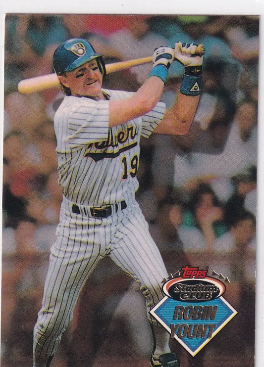 1993 TOPPS #1 ROBIN YOUNT 3000 HIT CLUB- MILWAUKEE BREWERS - Baseball Card Single