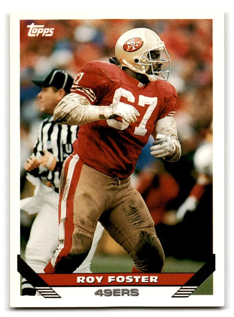 1993 Topps #102 Roy Foster - Football Card Single