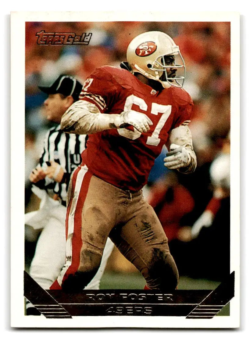 1993 Topps #102 Roy Foster Gold - Football Card Single