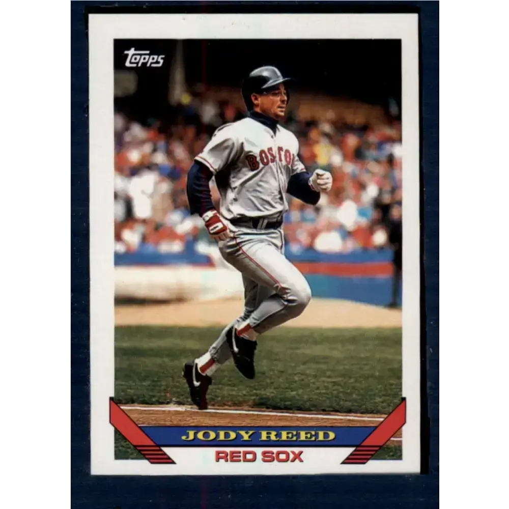 1993 Topps #103 Jody Reed NM-MT Boston Red Sox Baseball Card - Baseball Card Single