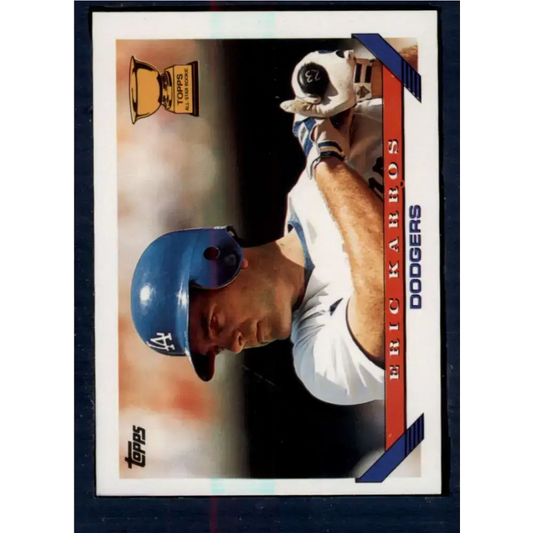 1993 Topps #11 Eric Karros NM-MT Los Angeles Dodgers Baseball Card