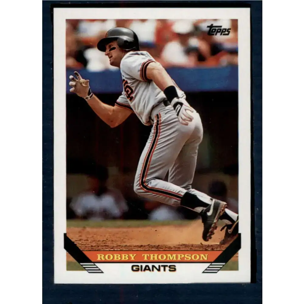 1993 Topps #115 Robby Thompson NM-MT San Francisco Giants Baseball Card